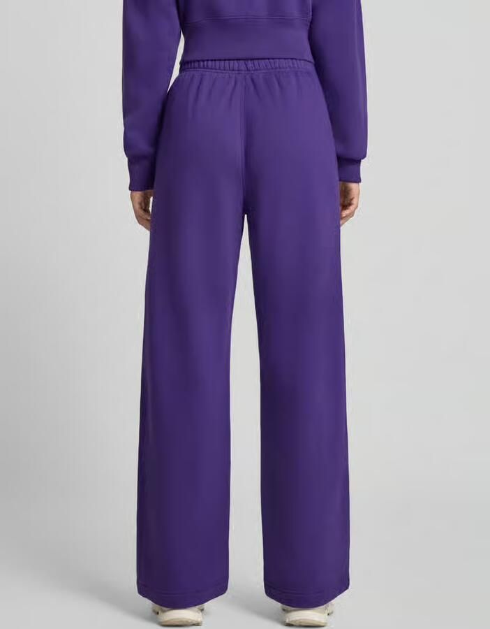 Polo Ralph Lauren Wide leg sweatbroek van katoenmix met gestikt logo - Foto 2