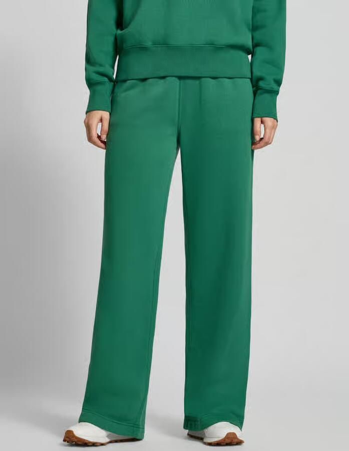 Polo Ralph Lauren Wide leg sweatbroek van katoenmix met gestikt logo - Foto 2