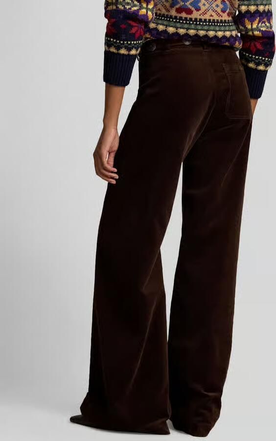 Polo Ralph Lauren Wijdte broek van katoenmix in corduroy look - Foto 2