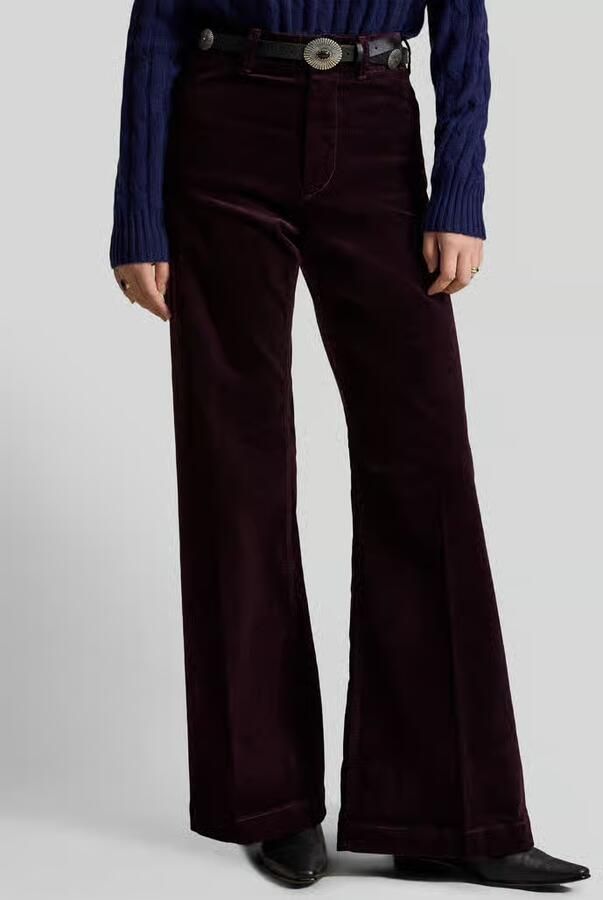 Polo Ralph Lauren Wijdte broek van katoenmix in corduroy look - Foto 2