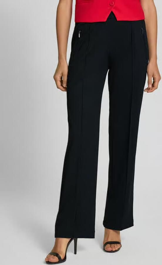 Raphaela By Brax Broek met elastische band model 'Peggy Flared' - Foto 2