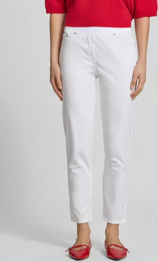 Raphaela By Brax Capribroek met elastische tailleband model 'Pamina' - Foto 3