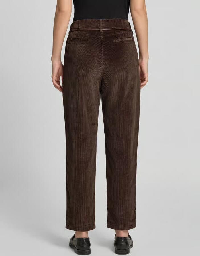 Raphaela By Brax comfort fit wijde broek van mix van katoen en modal model 'Carrie' - Foto 2