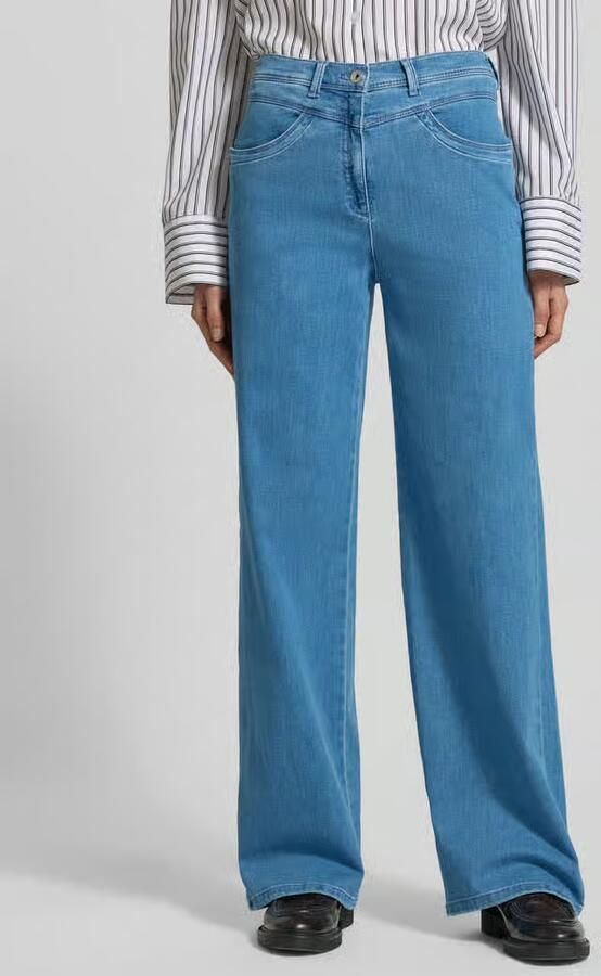 Raphaela By Brax flared fit Jeans met Steekzakken Model 'Laura' - Foto 2