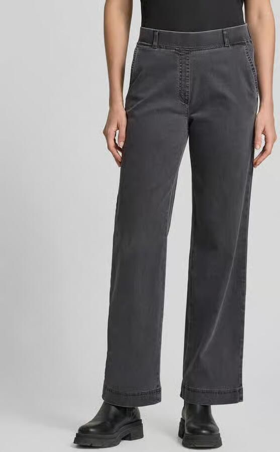 Raphaela By Brax Flared jeans met elastische band model 'Pam' - Foto 2