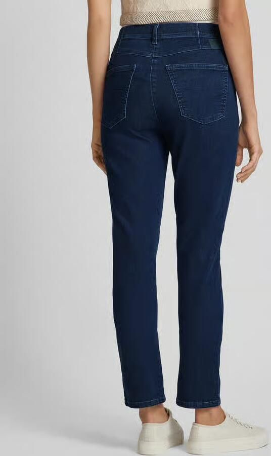 Raphaela By Brax jeans met rechte pijpen met sierstiksels model 'Laura' - Foto 3