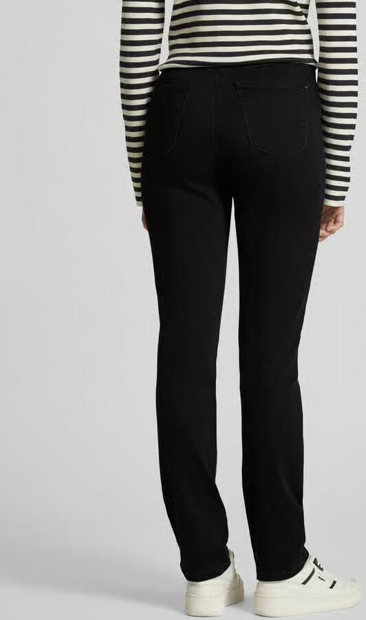 Raphaela By Brax jeans met rechte pijpen met sierstiksels model 'Laura'