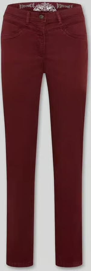 Raphaela By Brax Mid waist broek met omslagafwerking model 'Laura New'
