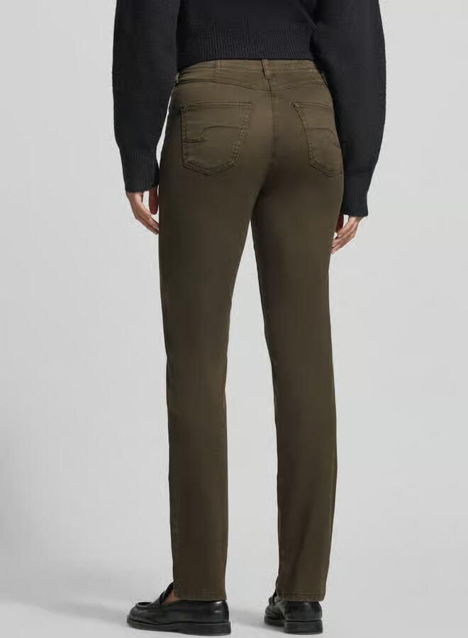Raphaela By Brax Mid waist broek met omslagafwerking model 'Laura New' - Foto 3