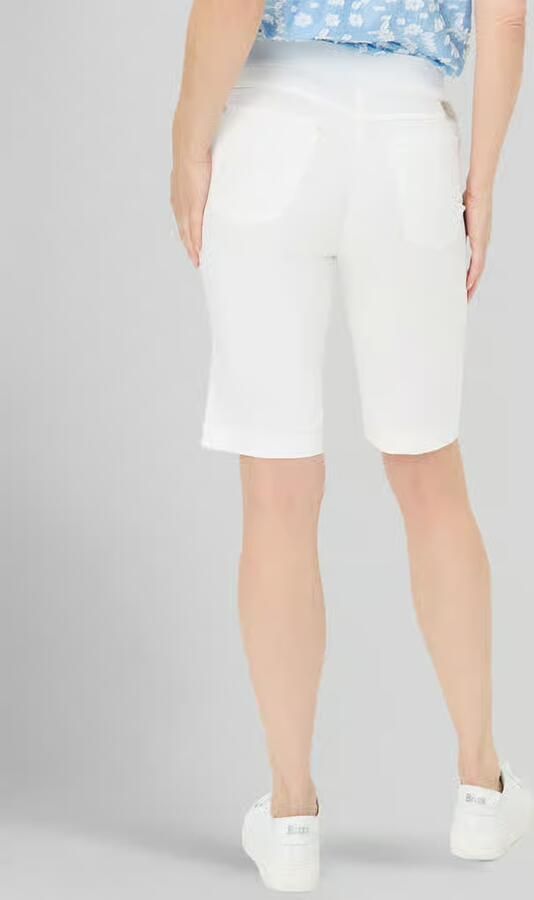 Raphaela By Brax regular fit bermuda van katoenmix - Foto 4