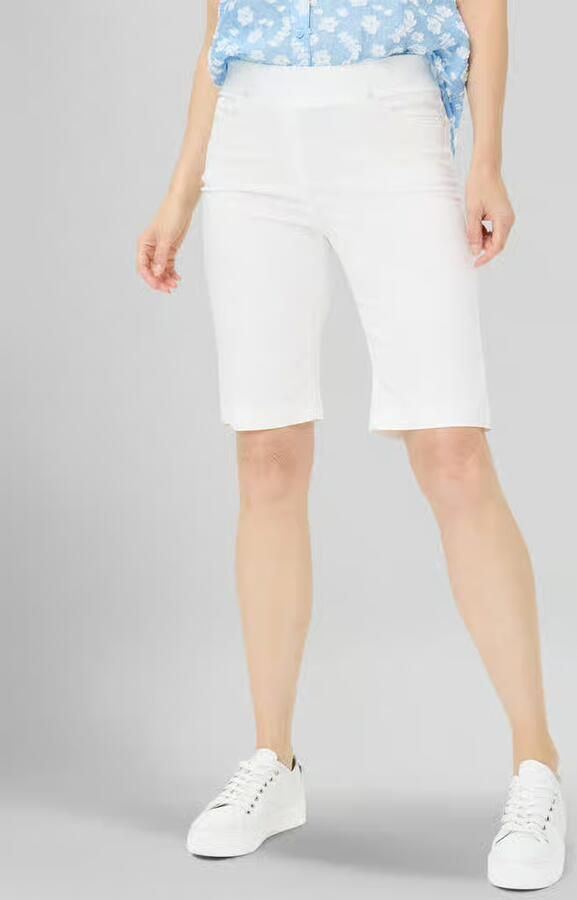 Raphaela By Brax regular fit bermuda van katoenmix - Foto 2