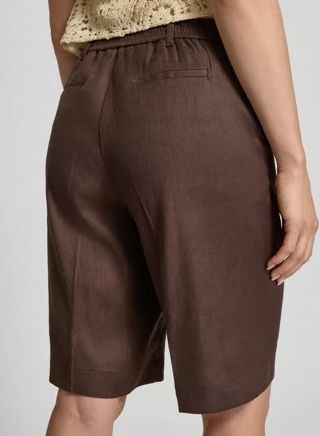 Raphaela By Brax regular fit bermuda van linnenmix model 'PHILIPA'