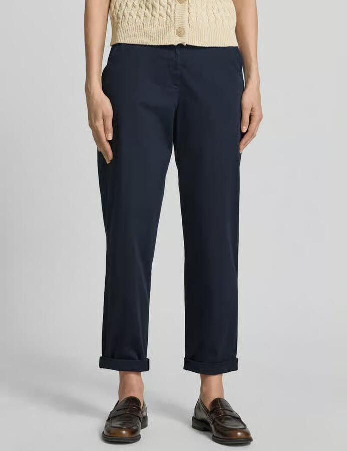 Raphaela By Brax regular fit chino van katoenmix model 'CARRIE' - Foto 2