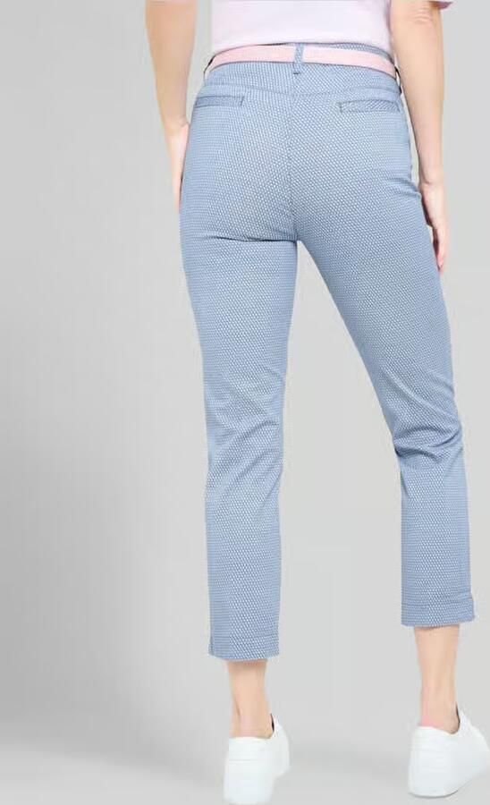 Raphaela By Brax regular fit chino van katoenmix model 'LORELLA' - Foto 3