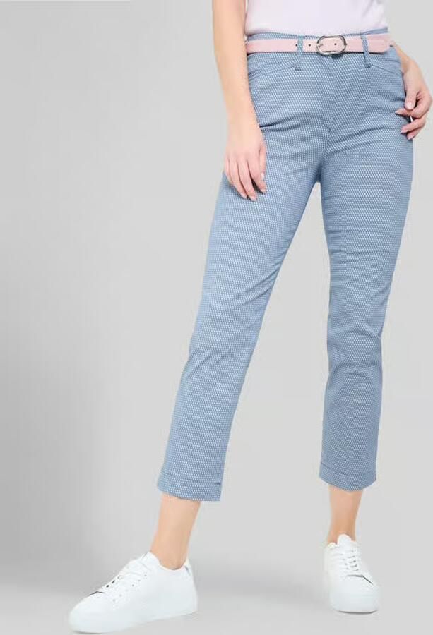 Raphaela By Brax regular fit chino van katoenmix model 'LORELLA' - Foto 2