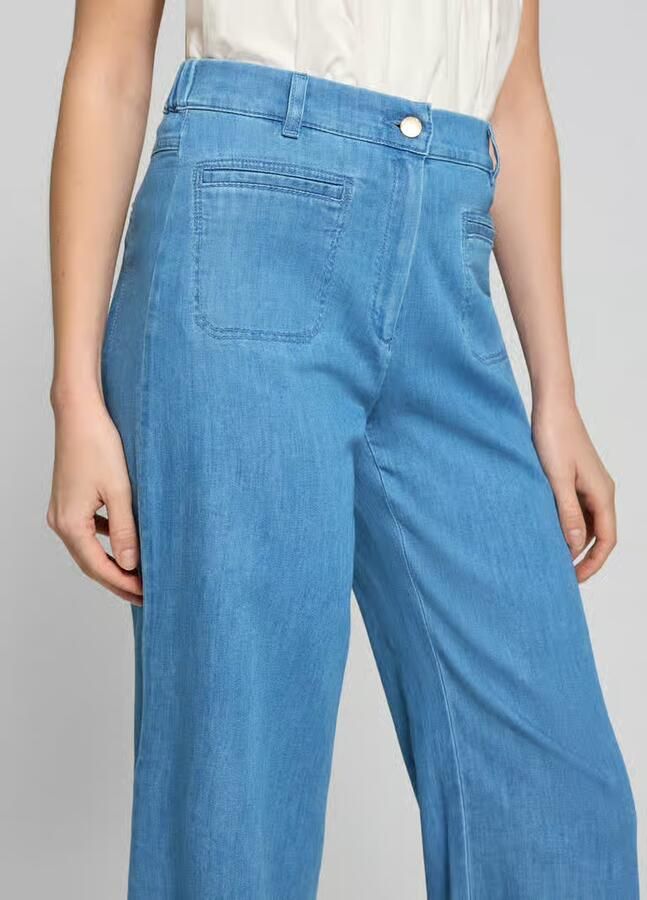Raphaela By Brax regular fit culotte van katoenmix