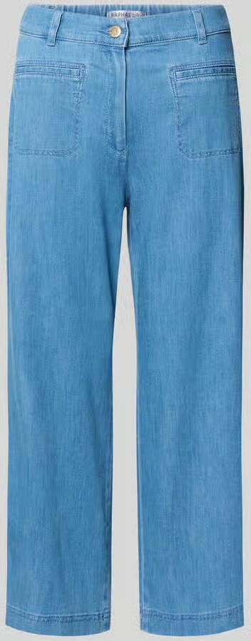 Raphaela By Brax regular fit culotte van katoenmix - Foto 2