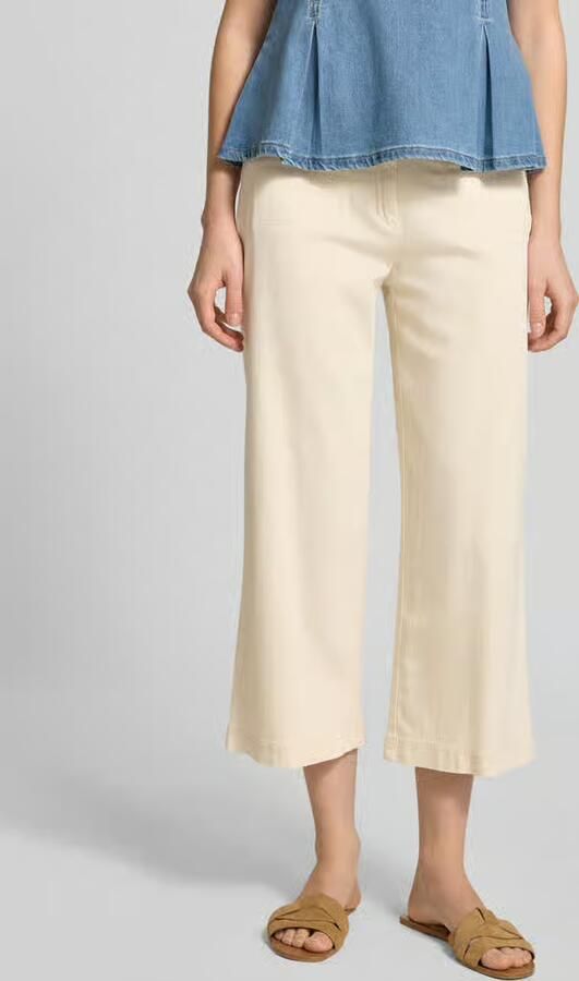 Raphaela By Brax regular fit culotte van katoenmix - Foto 2