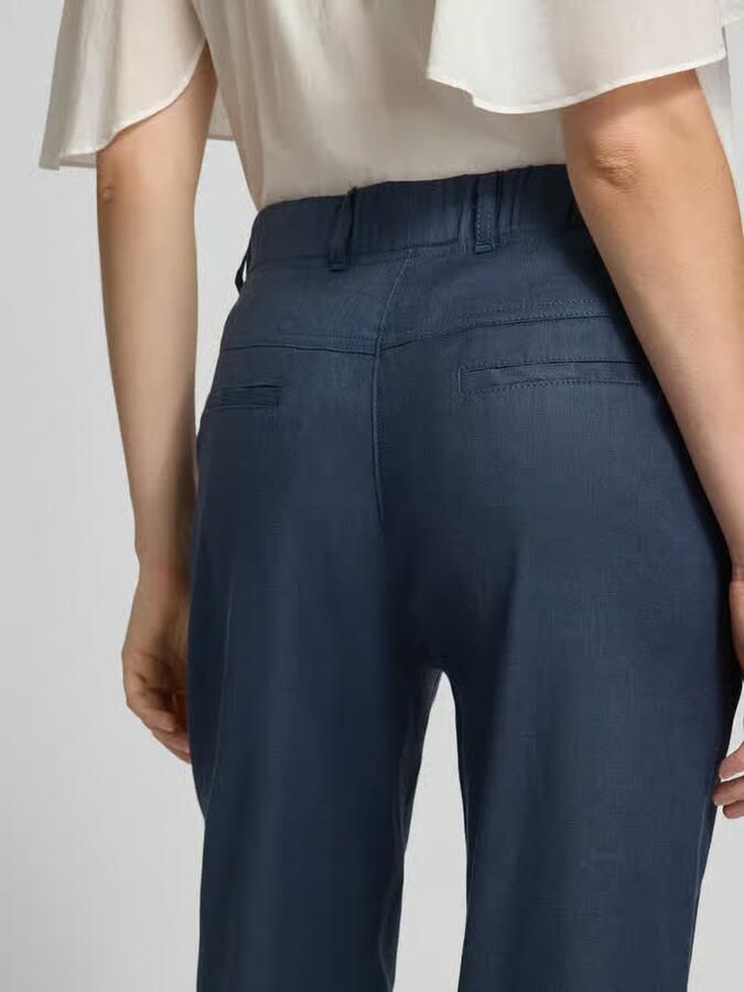 Raphaela By Brax regular fit culotte van linnenmix model 'PAM'