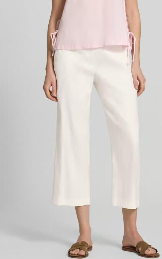 Raphaela By Brax regular fit culotte van linnenmix model 'PAM' - Foto 2