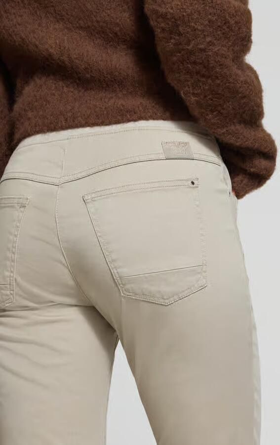 Raphaela By Brax Relaxed fit stoffen broek met elastische band model 'Pamina' - Foto 2