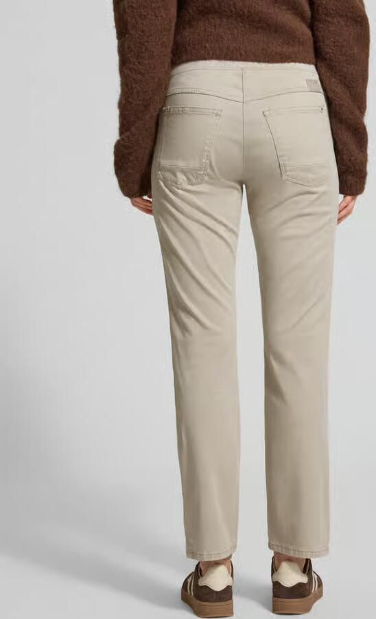 Raphaela By Brax Relaxed fit stoffen broek met elastische band Model 'Pamina'