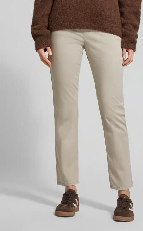 Raphaela By Brax Relaxed fit stoffen broek met elastische band Model 'Pamina' - Foto 3