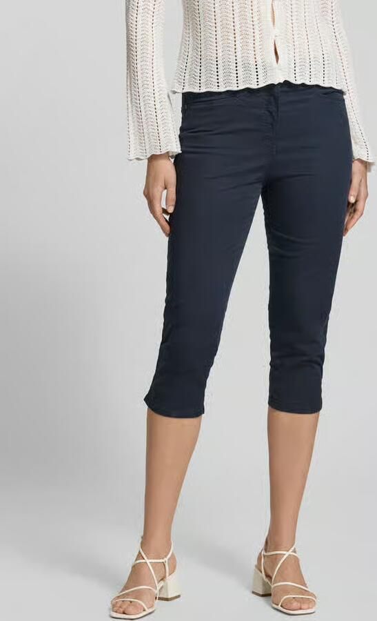 Raphaela By Brax skinny fit capribroek van katoenmix model 'LUCA' - Foto 2