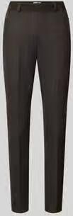 Raphaela By Brax Slim fit stoffen broek met persplooien model 'Lilyth' - Foto 3