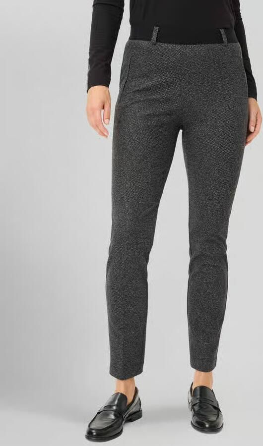 Raphaela By Brax Slim fit stoffen broek met persplooien model 'Lilyth' - Foto 4