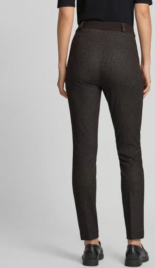 Raphaela By Brax Slim fit stoffen broek met persplooien model 'Lilyth' - Foto 4