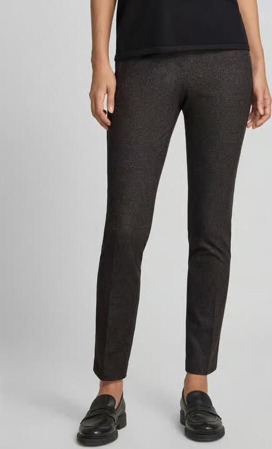 Raphaela By Brax Slim fit stoffen broek met persplooien model 'Lilyth' - Foto 2