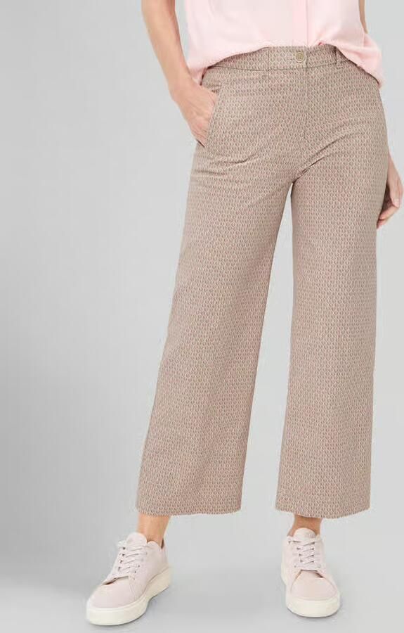 Raphaela By Brax slim fit culotte van katoenmix model 'PEGGY CULOTTE' - Foto 3