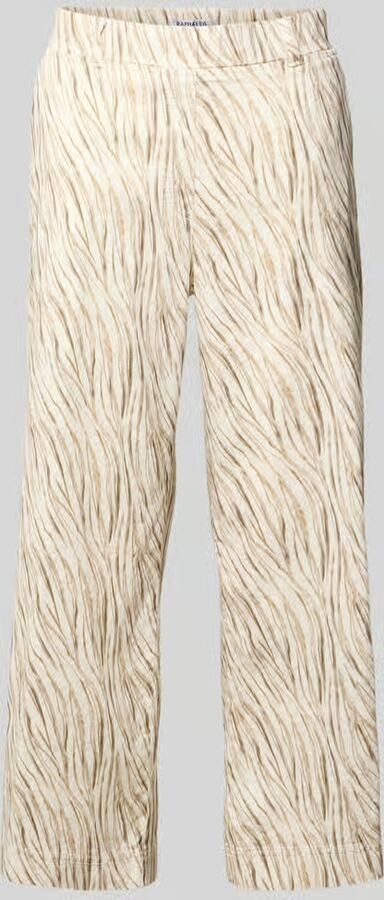 Raphaela By Brax Slim fit culotte van linnenmix model 'PAM CULOTTE' - Foto 2