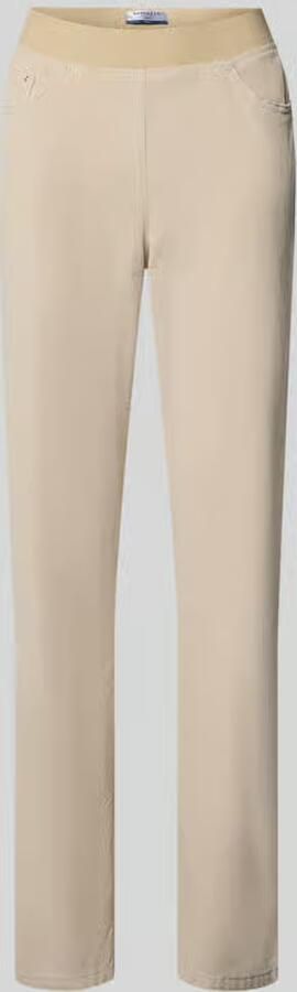 Raphaela By Brax slim fit jeans van katoen- en viscosemix model 'Pamina'