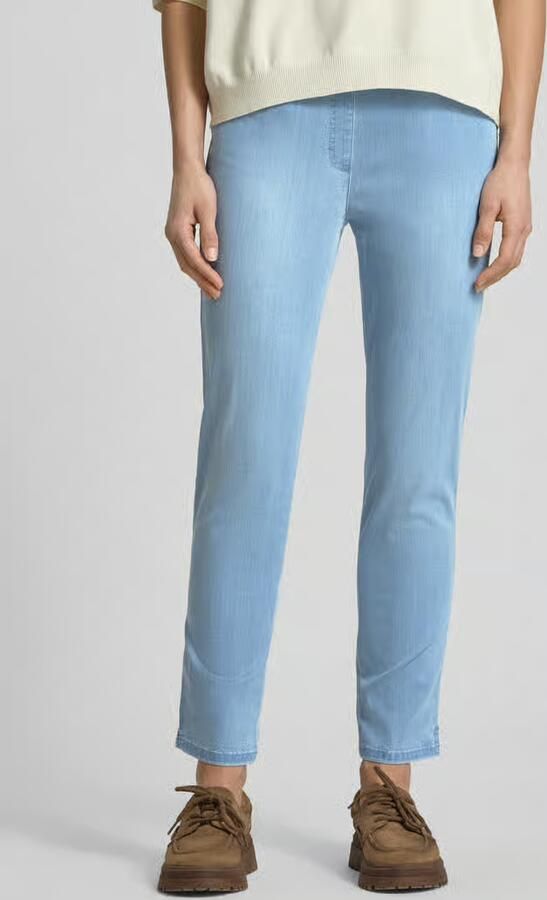 Raphaela By Brax slim fit jeans van katoenmix model 'PAMINA 6 8 DEKO' - Foto 2