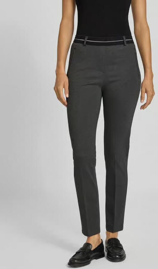 Raphaela By Brax Super slim fit stoffen broek met persplooien model 'LILLYTH' - Foto 2