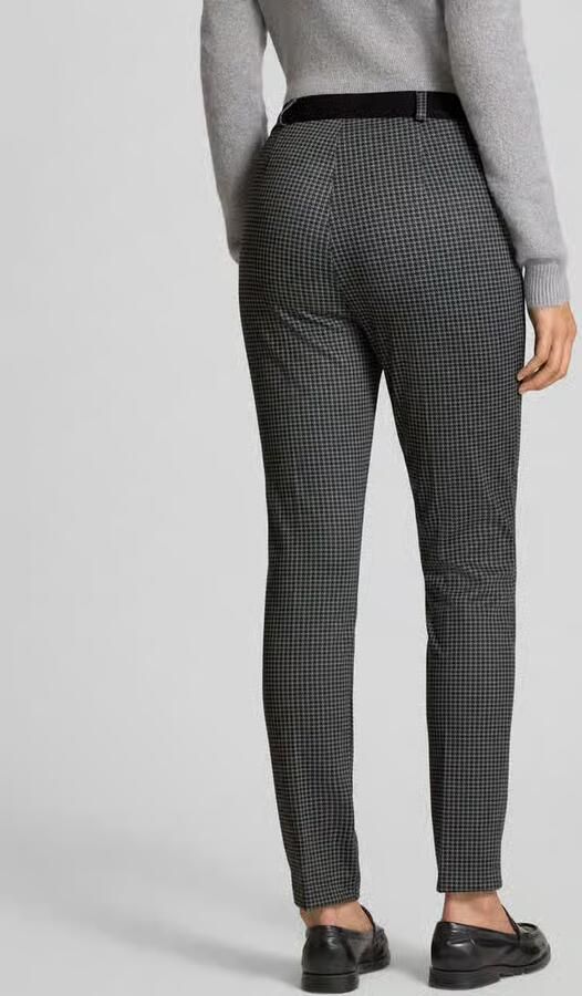 Raphaela By Brax Slim fit stoffen broek met persplooien model 'LILLYTH'
