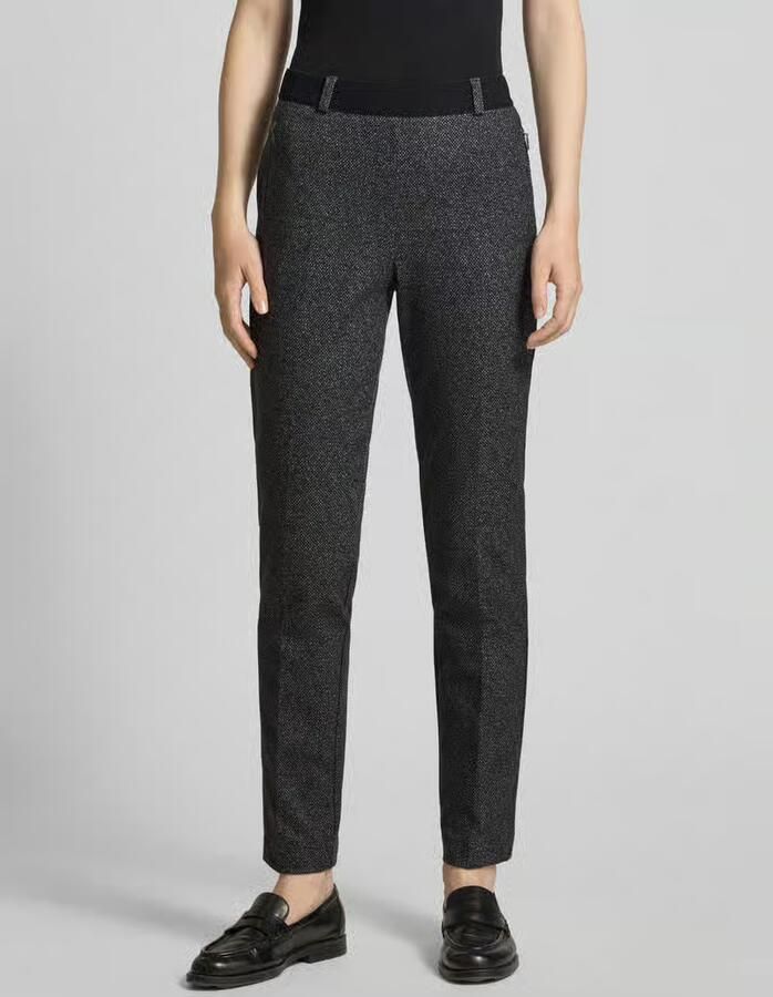 Raphaela By Brax Slim fit stoffen broek met persplooien model 'Lilyth' - Foto 2