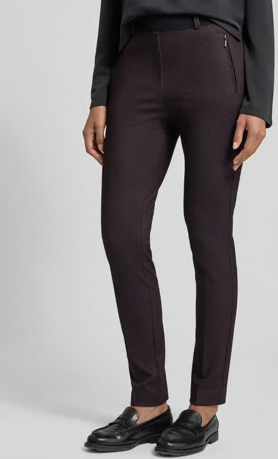Raphaela By Brax Slim fit stoffen broek met persplooien model 'Lilyth' - Foto 2