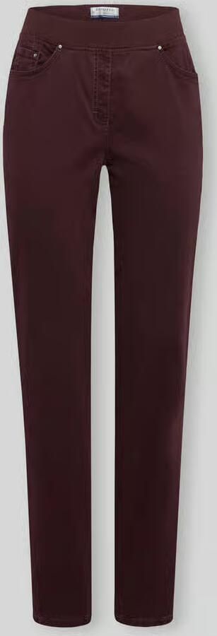 Raphaela By Brax Stoffen broek met 5-pocketmodel model 'PAMINA' - Foto 2