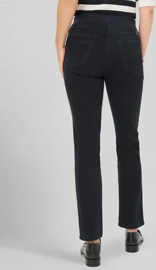 Raphaela By Brax Stoffen broek met 5-pocketmodel model 'PAMINA' - Foto 3