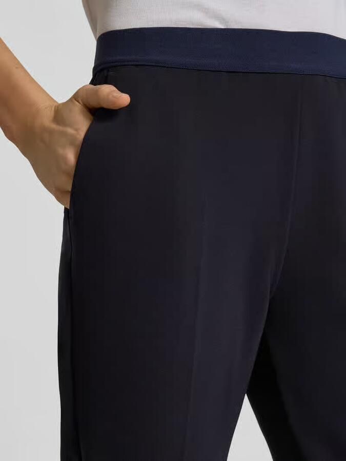 Raphaela By Brax Stoffen broek met elastische band model 'Liv' - Foto 2