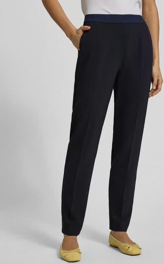 Raphaela By Brax Stoffen broek met elastische band model 'Liv' - Foto 3
