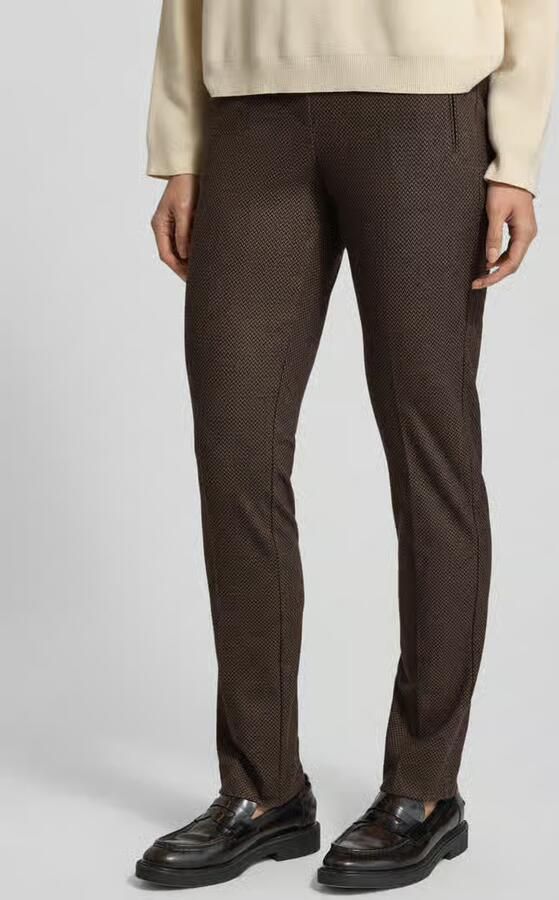 Raphaela By Brax Stoffen broek met ritszakken model 'Lillyth' - Foto 2