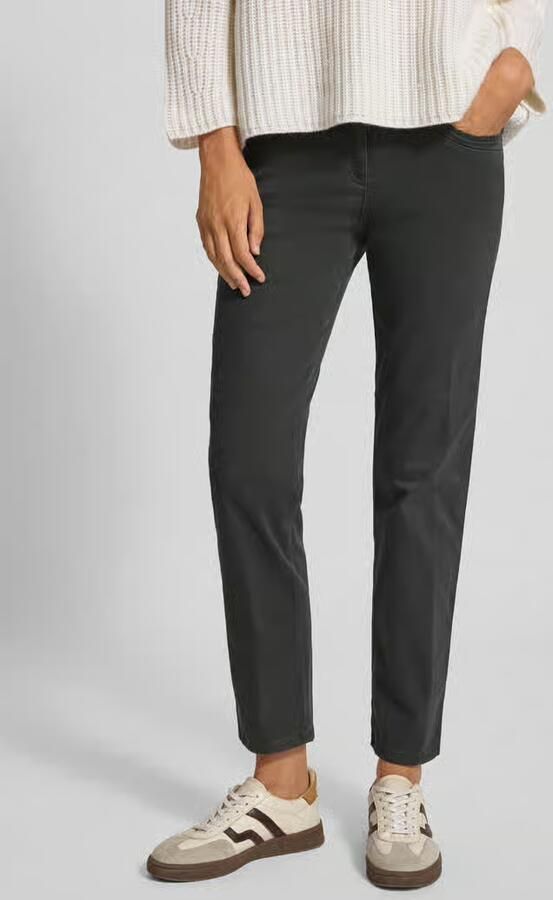 Raphaela By Brax Stoffen broek met steekzakken model 'Laura' - Foto 2