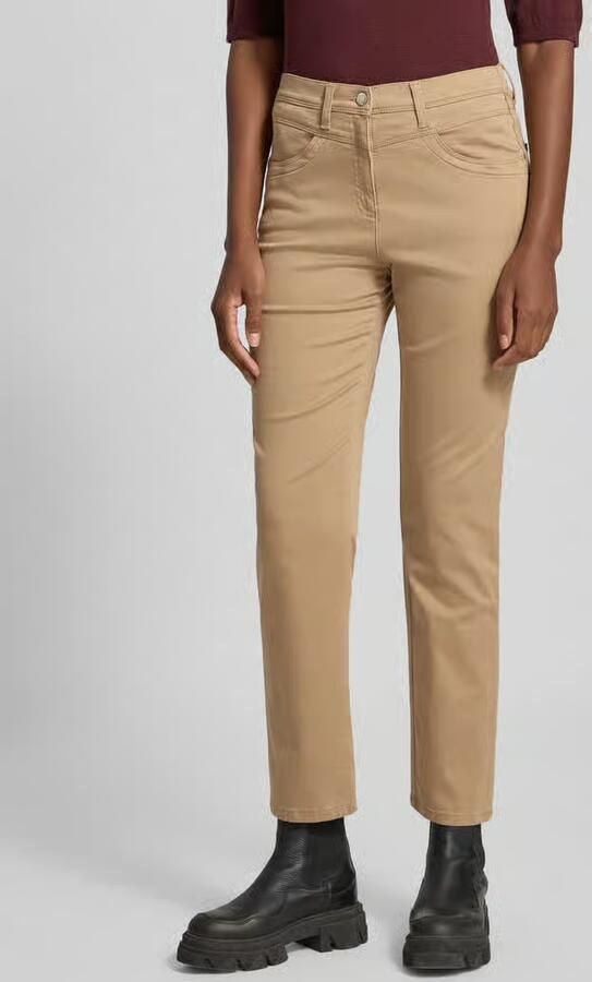 Raphaela By Brax Stoffen broek met steekzakken model 'Laura' - Foto 2