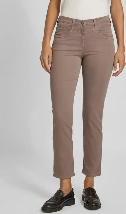 Raphaela By Brax Stoffen broek met steekzakken model 'Laura' - Foto 2