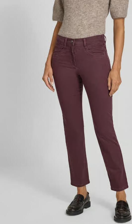 Raphaela By Brax Stoffen broek met steekzakken model 'Laura' - Foto 2