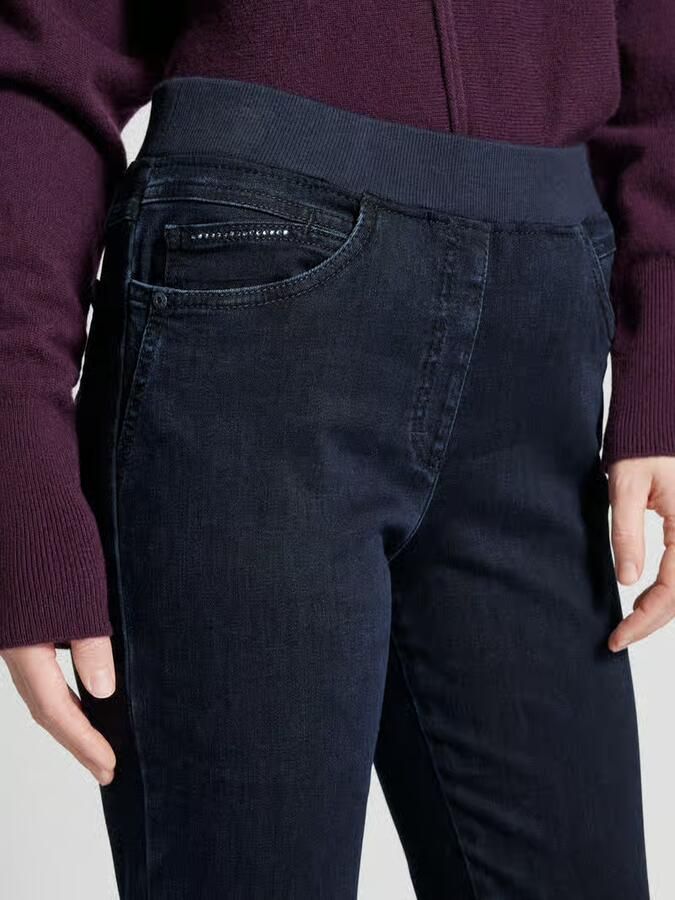 Raphaela By Brax Straight fit jeans met elastische band - Foto 2